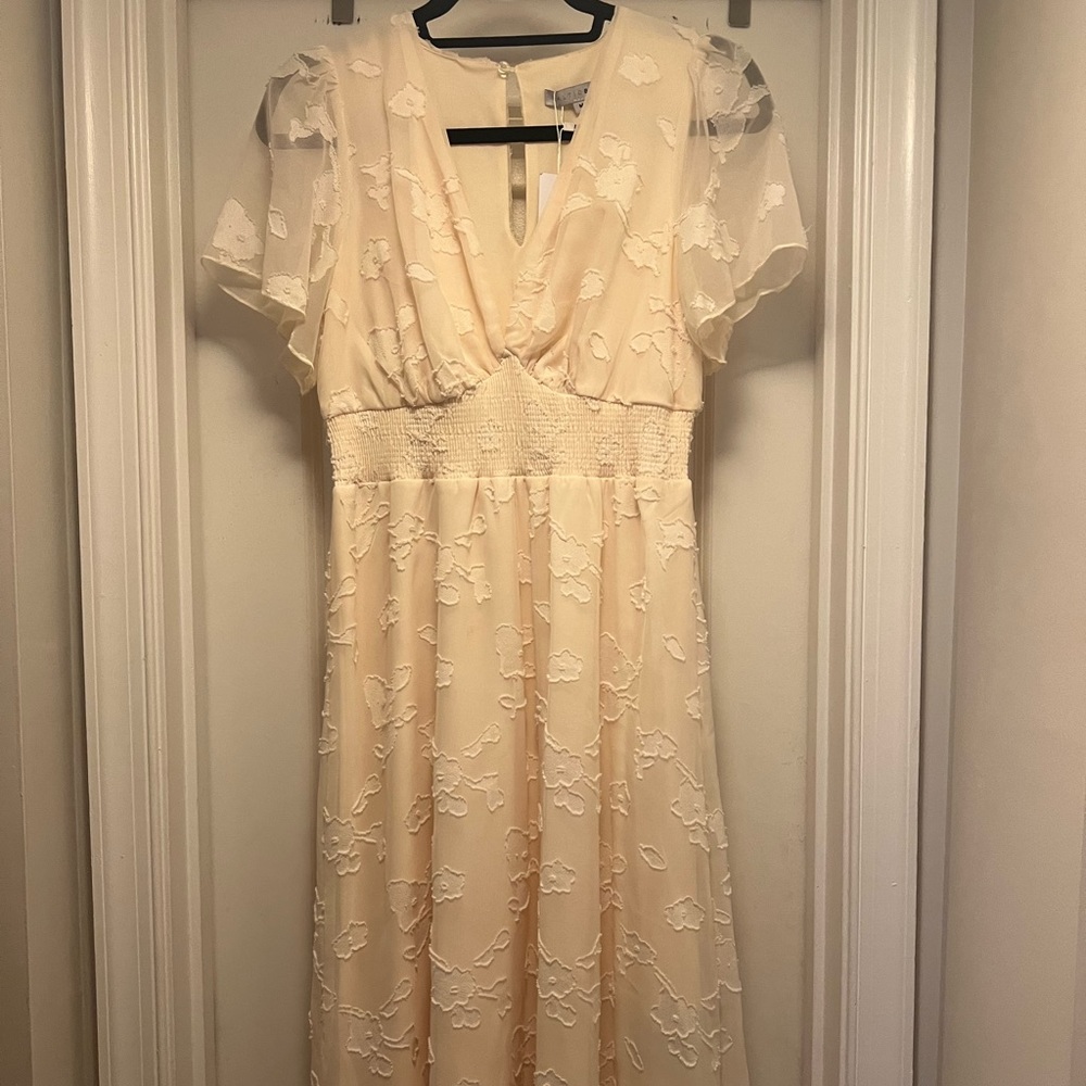 NWT Baltic Born cream dress, medium